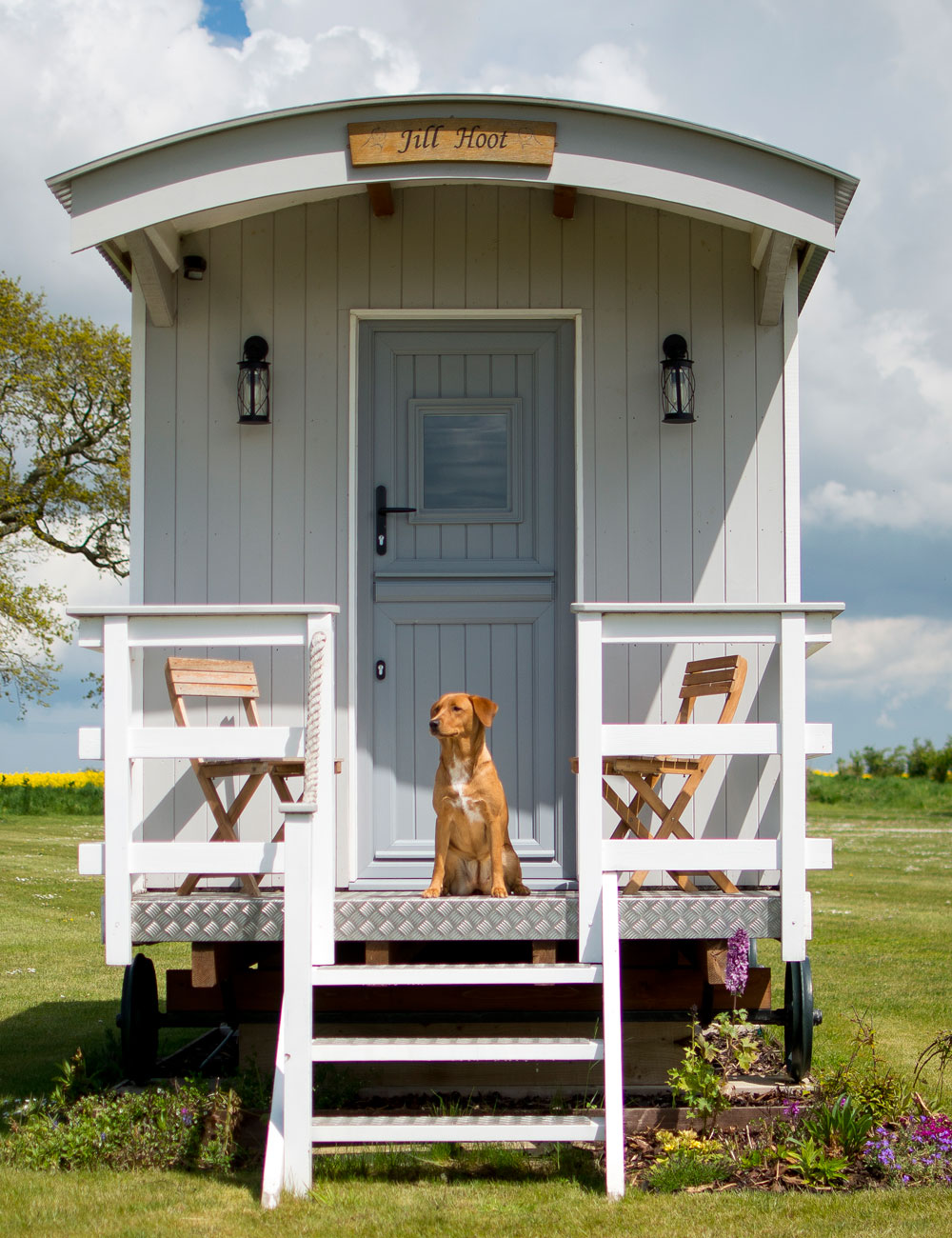 Mally of Greenbarns Shepherd Huts Norfolk welcome enquiries for holiday rentals